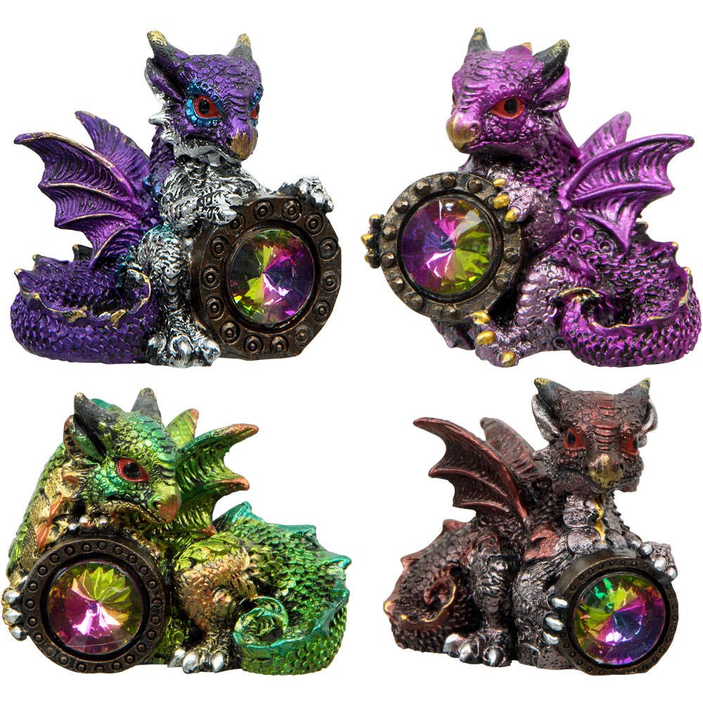 Small Cute Baby Dragon w/ Gem