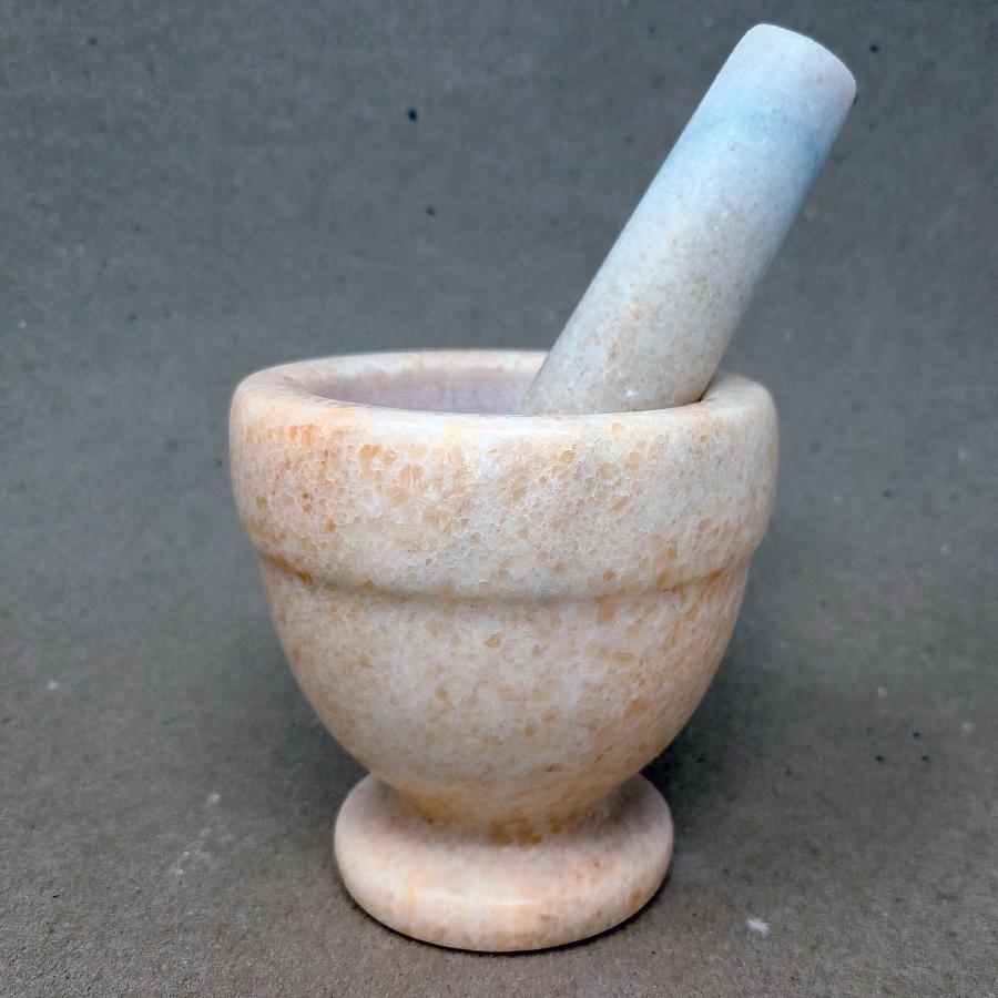 Sunset Jade Mortar & Pestle
