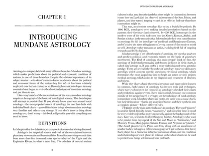 The Astrology of Nations: Casting and Interpreting Charts