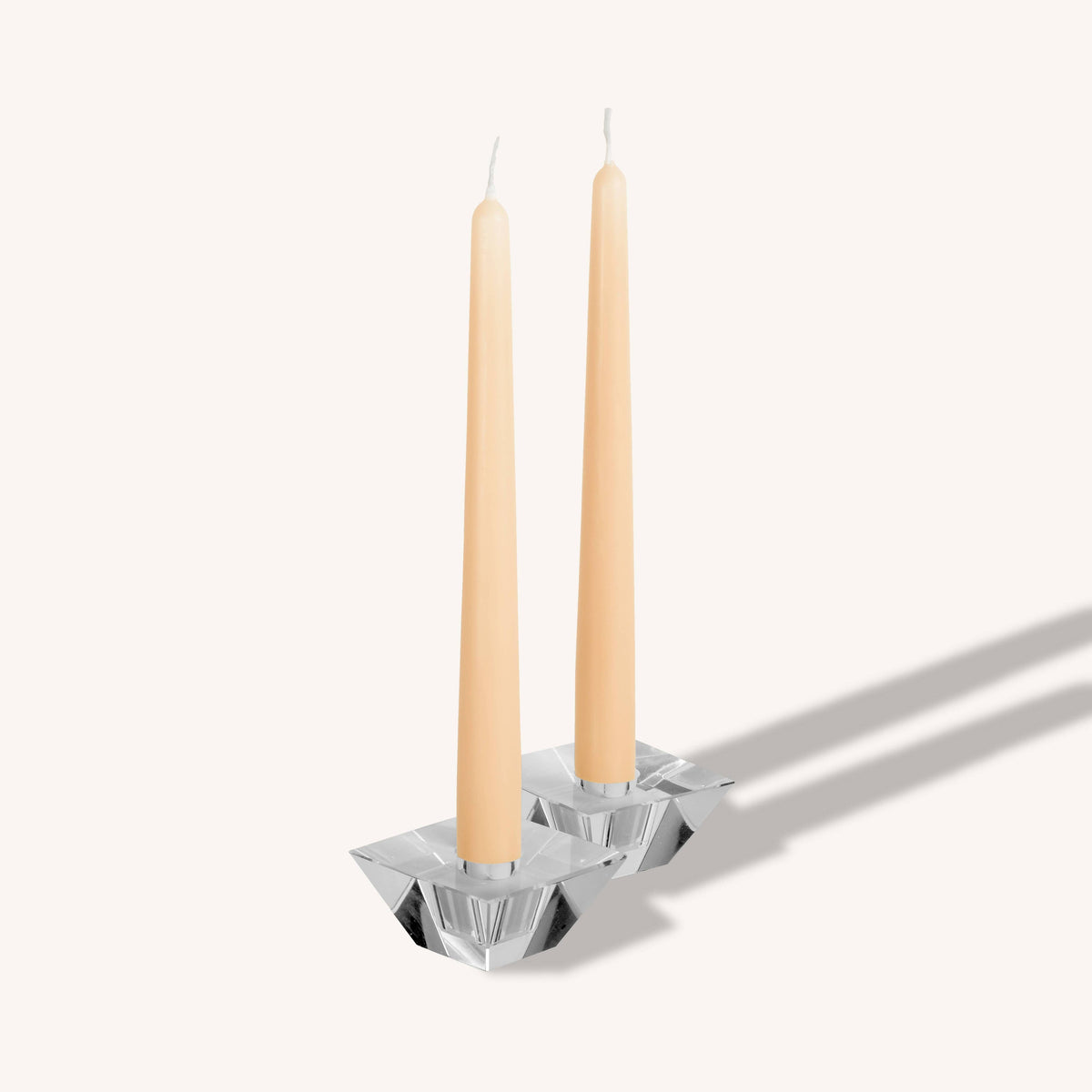 10 Inch Dripless Smokeless Taper Candles 8 Hour Burn 12 Pack