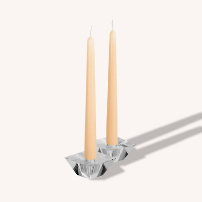 10 Inch Dripless Smokeless Taper Candles 8 Hour Burn 12 Pack