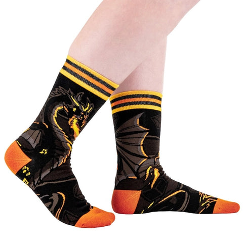 Dragon's Flame Crew Socks