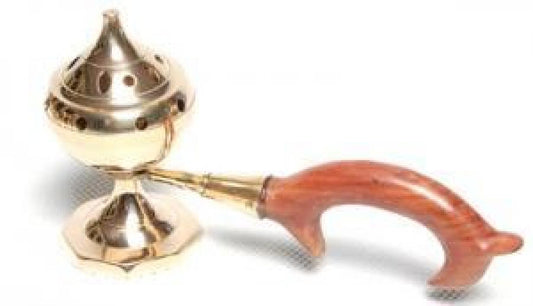 Brass Censer Burner with Handle