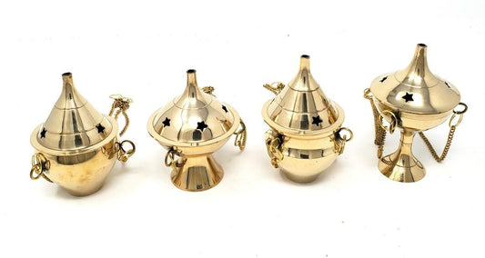 Brass Hanging Censer Burner
