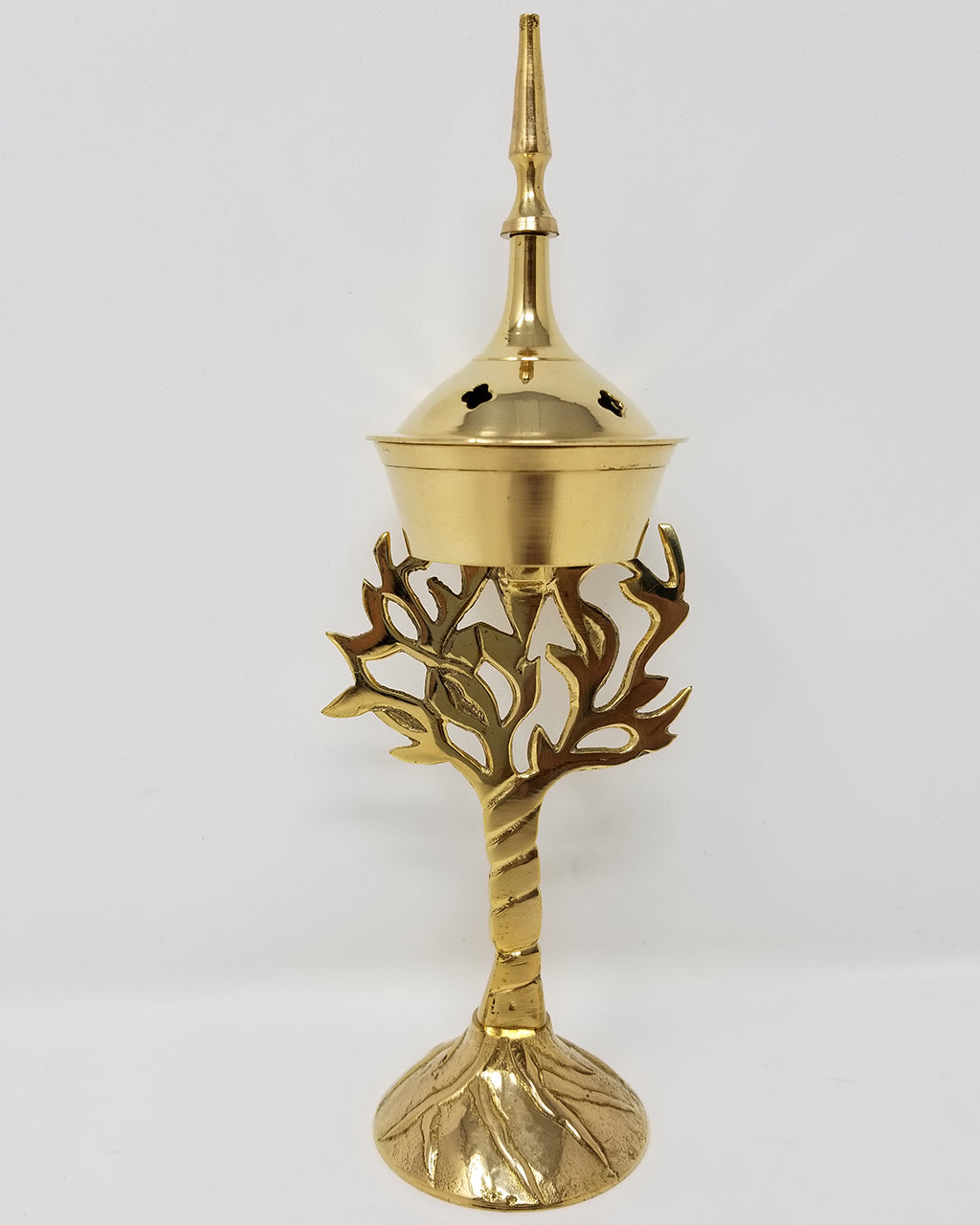 Tree of Life Brass cone Burner