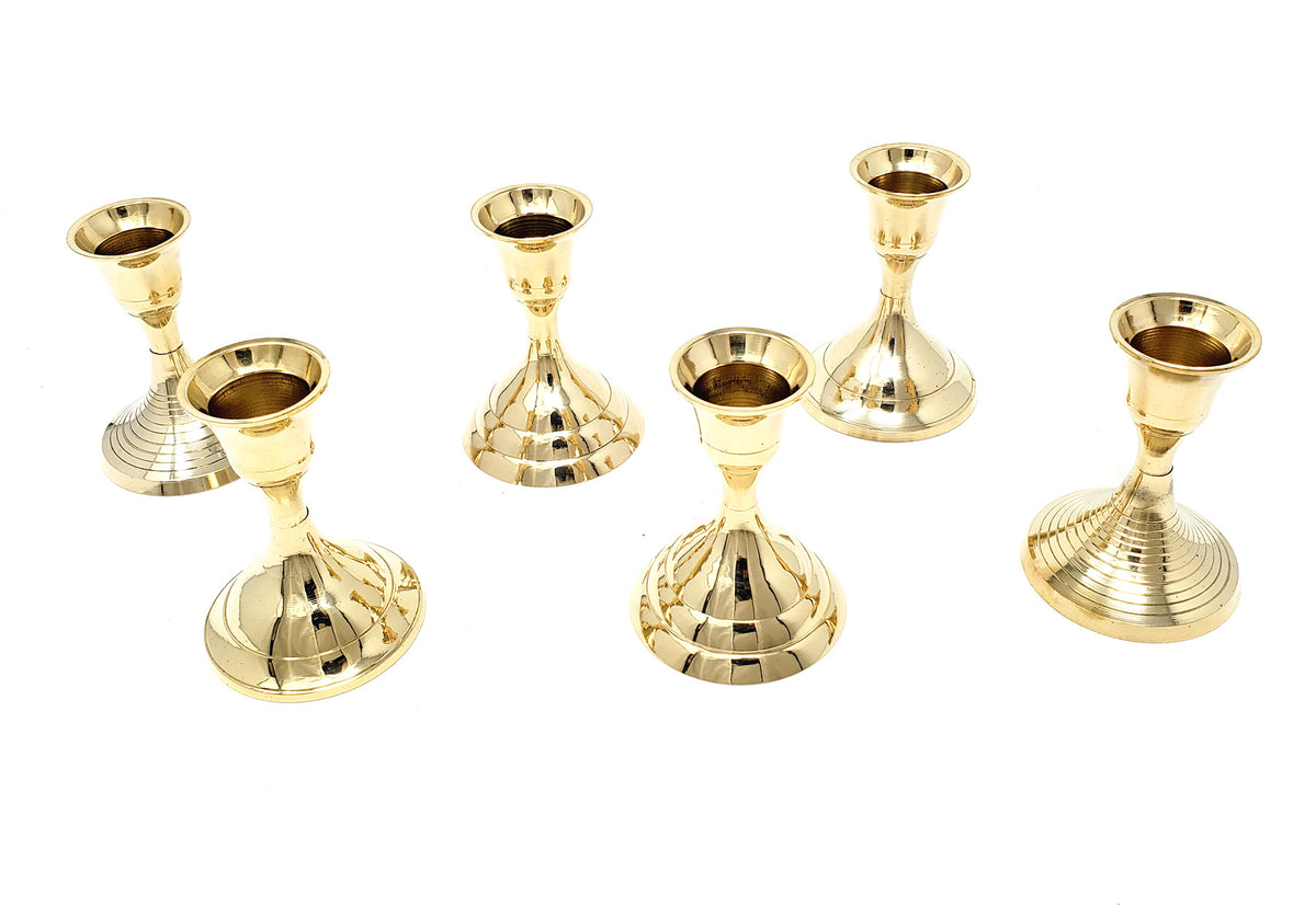 Taper Candle Holder Brass