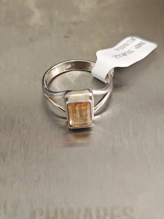 Imperial Topaz Ring