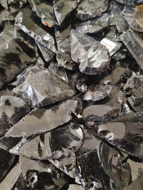 Obsidian Arrowheads