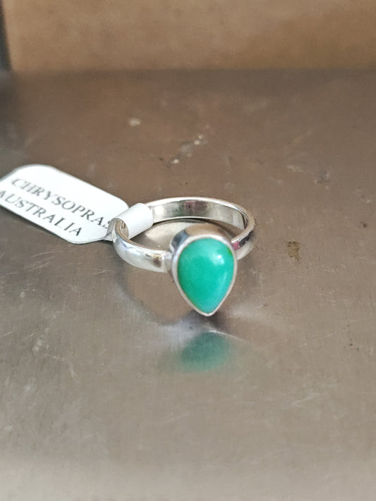 Chrysoprase Ring