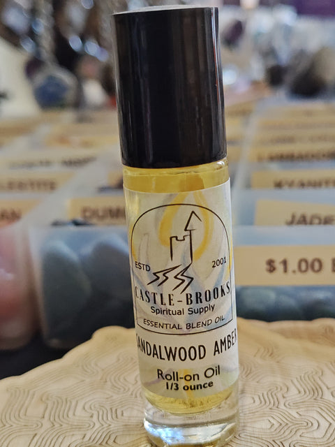 Sandalwood Amber Oil