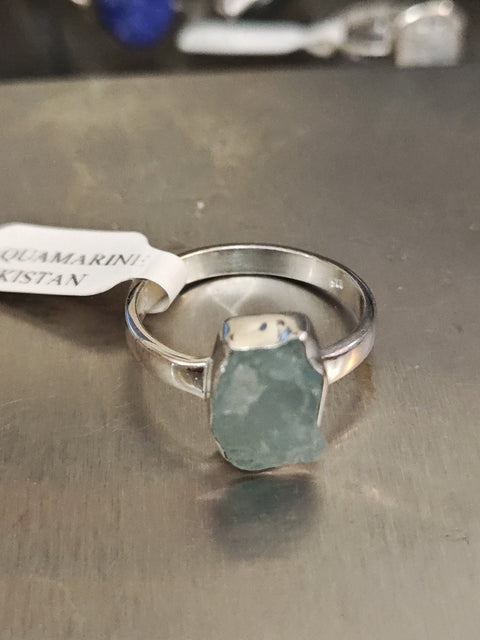 Aquamarine Ring