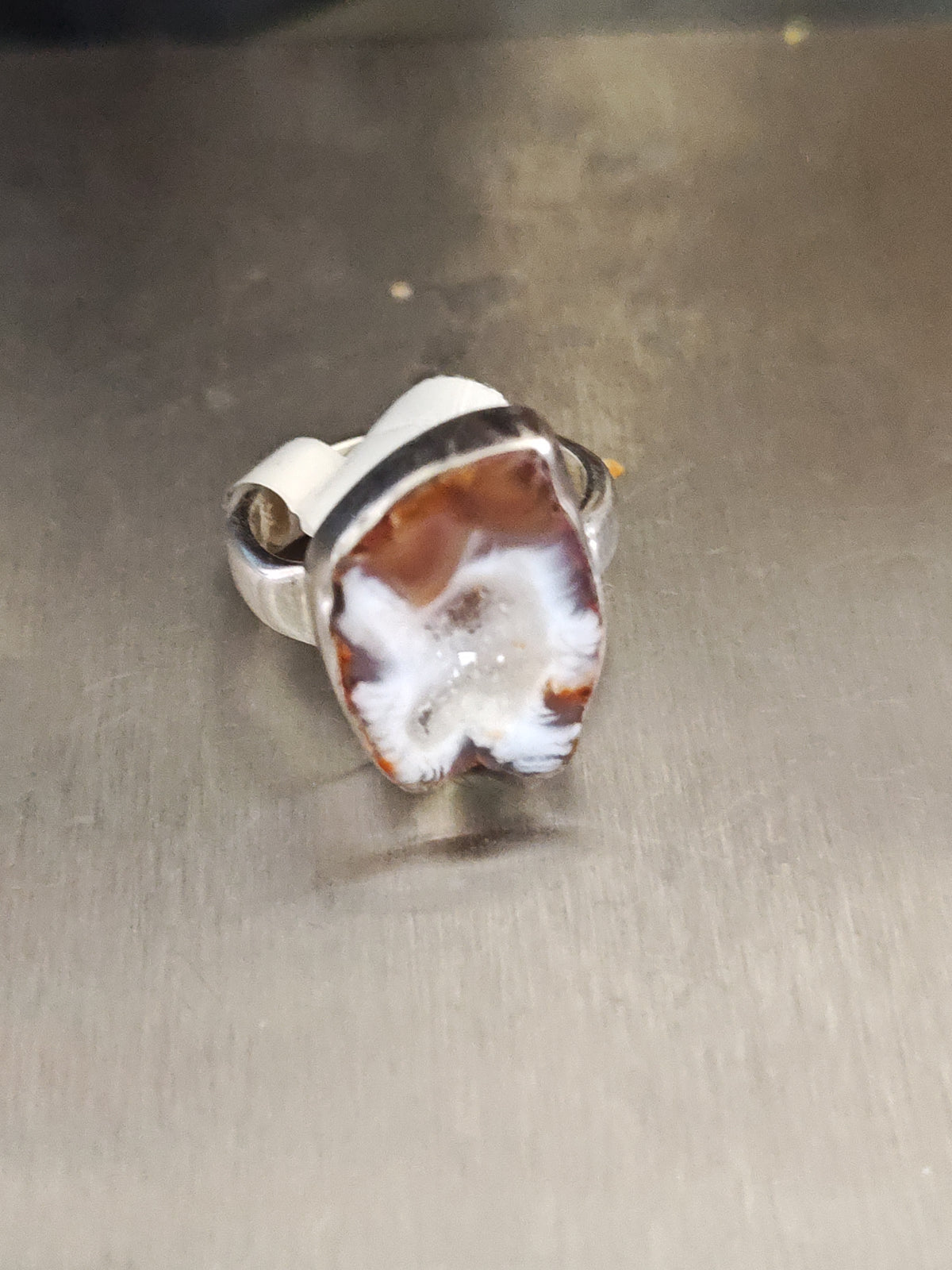 Geode Druzy Ring