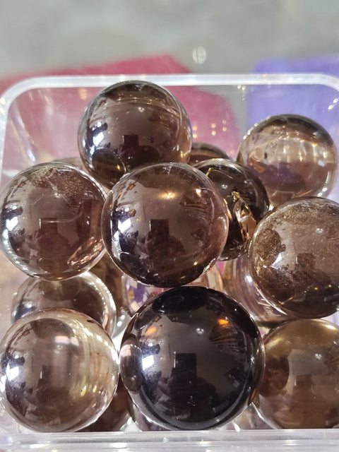 Smokey Quartz Spheres