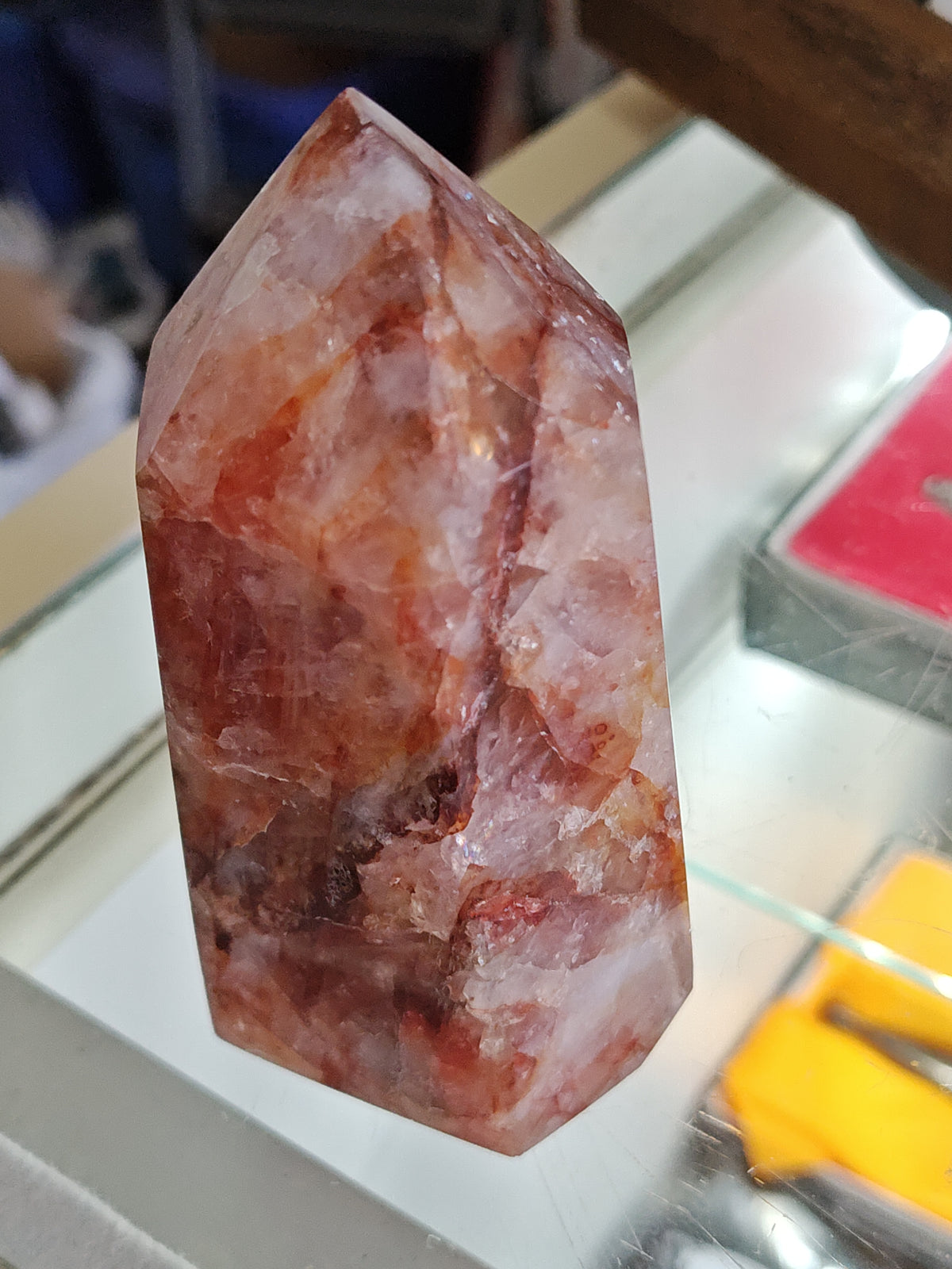Hematoid Quartz Tower