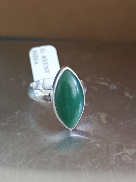 Green Aventurine Ring