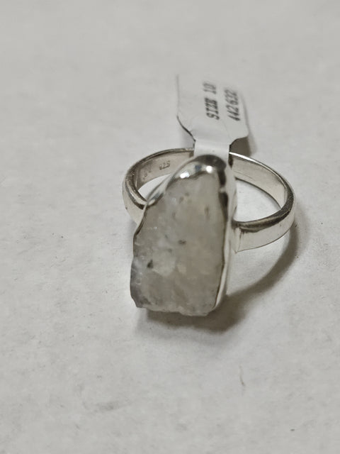 Raw Moonstone Ring