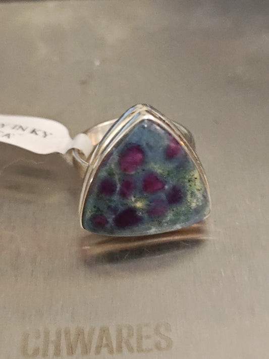 Ruby Kyanite Ring