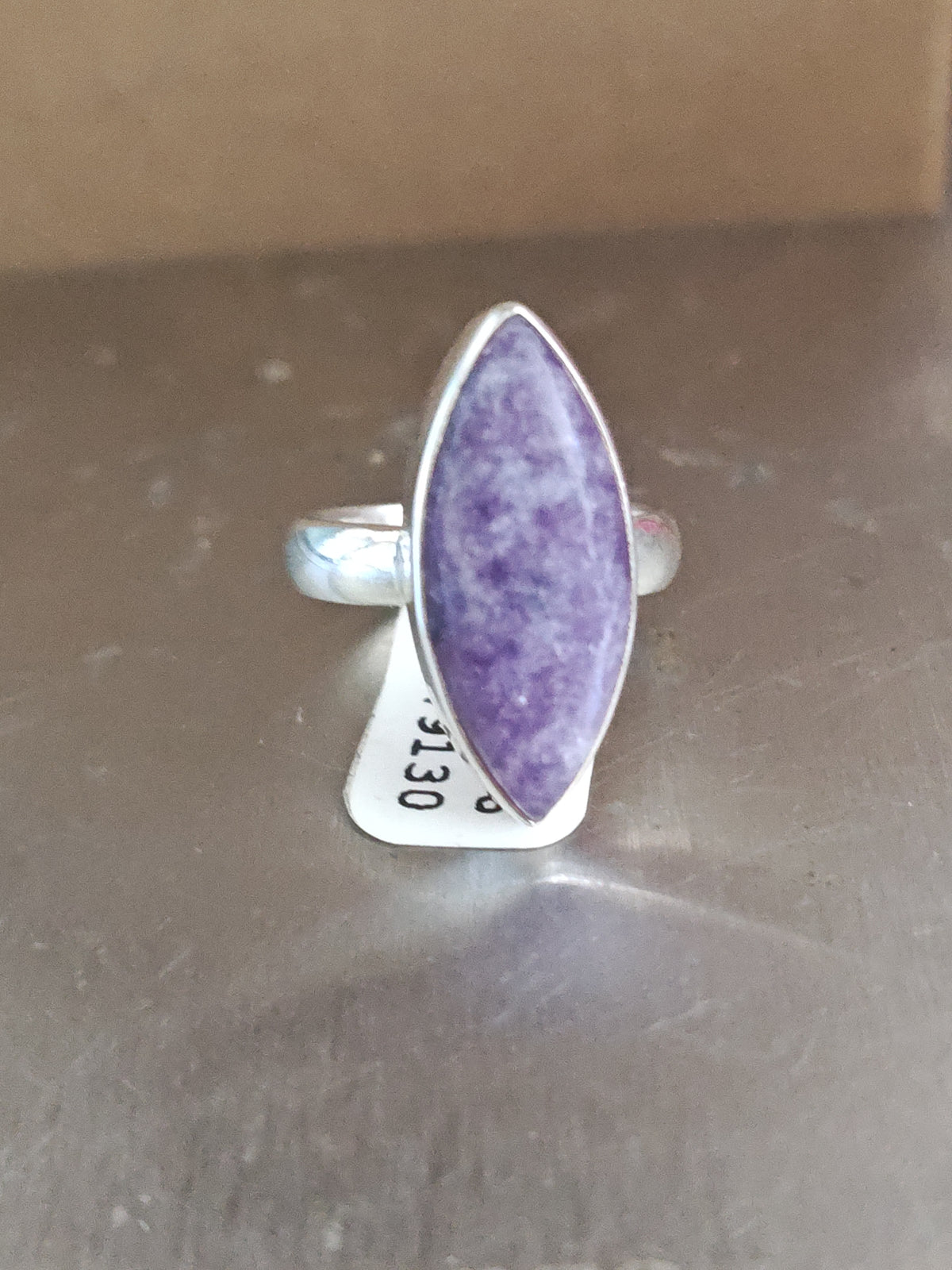Lepidolite Ring