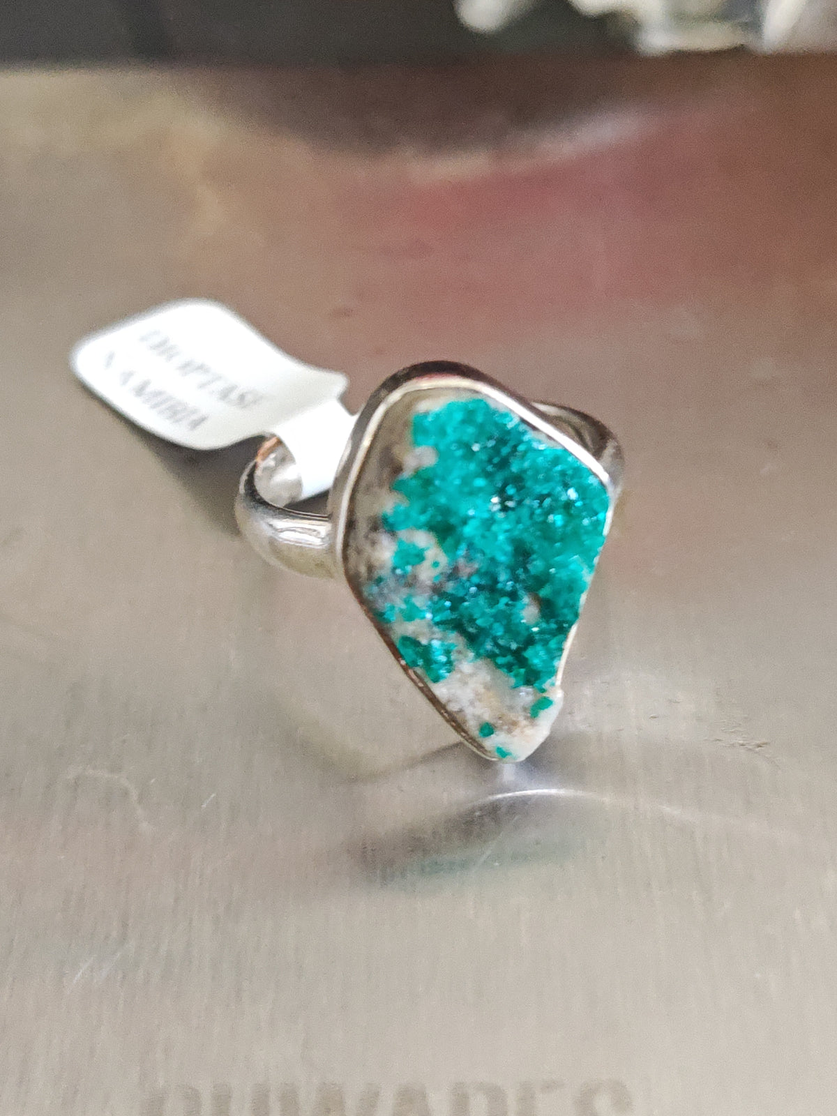 Dioptase Ring
