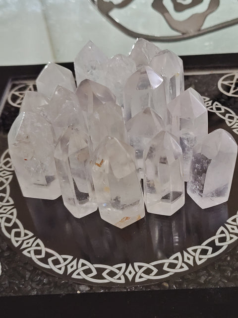 Clear Quartz Tower
