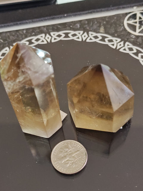 Smokey Citrine Tower