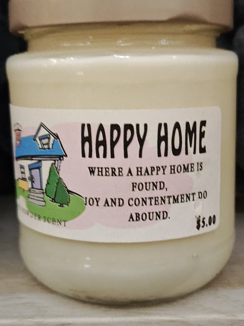 Happy Home Soy Candle