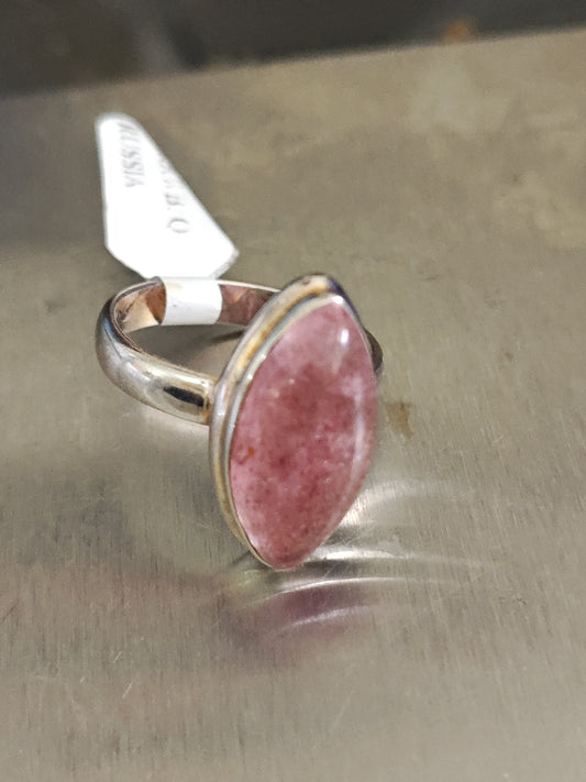 Strawberry Quartz Ring