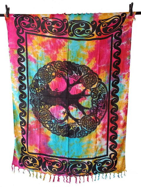 Mandala Tree of Life Sarong