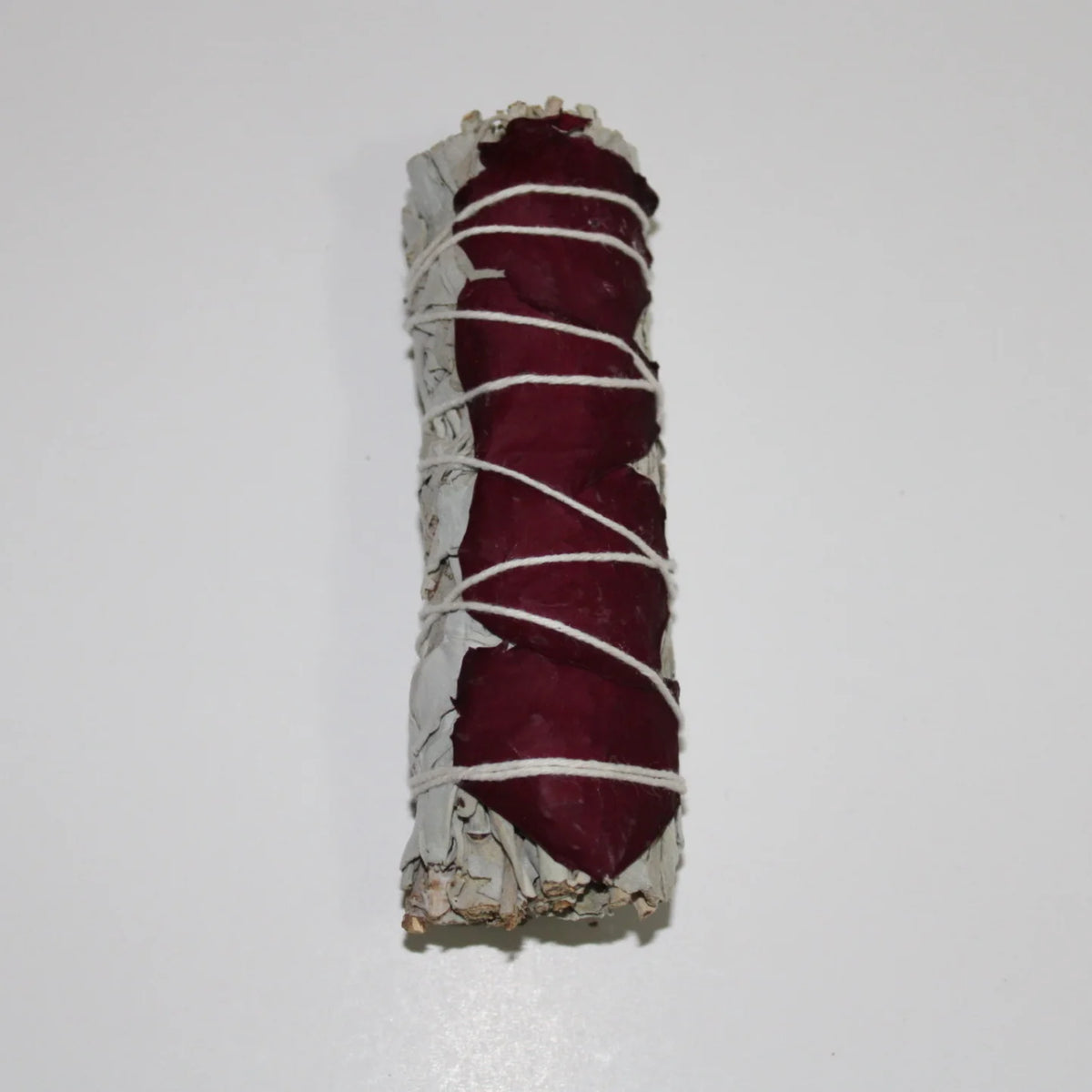 White Sage & Red Rose Petals 4"