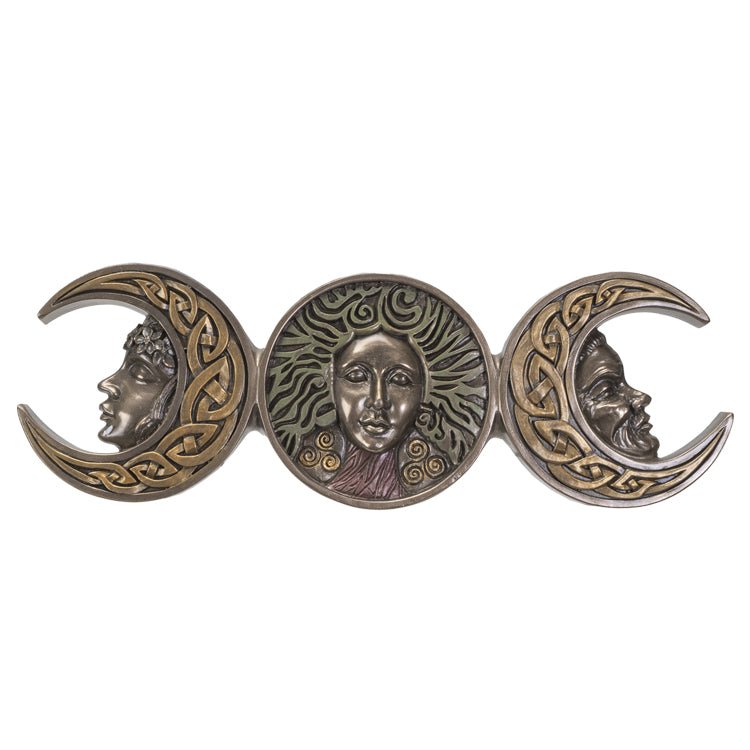 Triple Moon Plaque