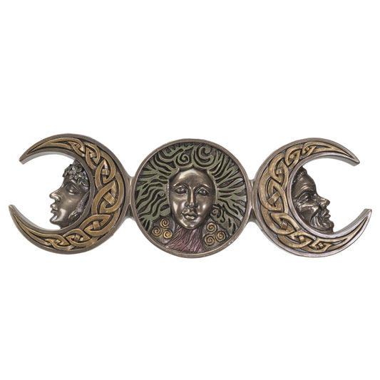 Triple Moon Plaque