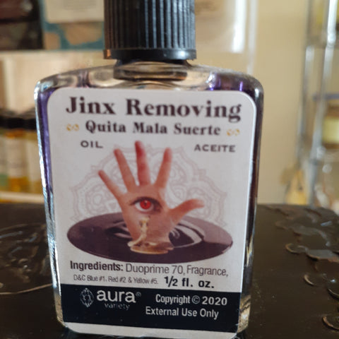 Jinx Removing oil