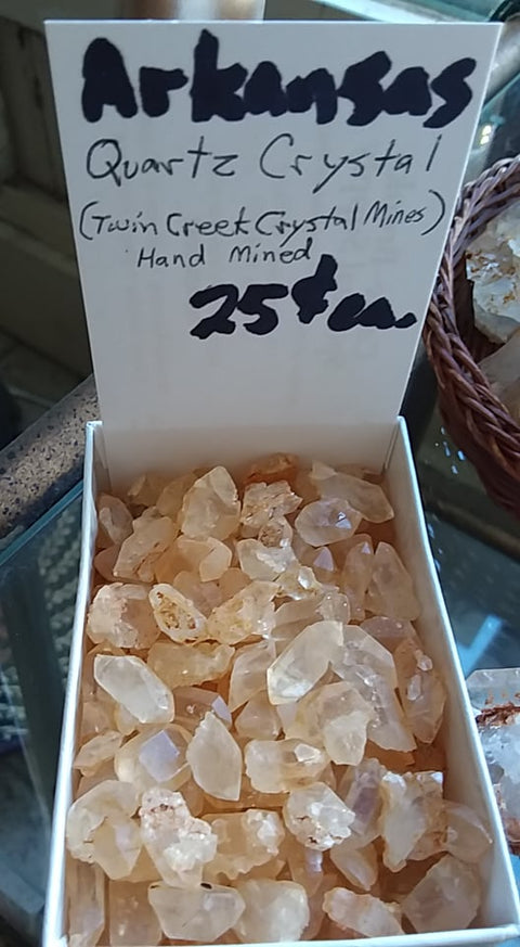 Tiny Arkansas Quartz Crystal
