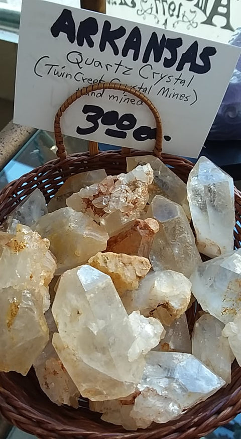 Large Arkansas Quartz Crystal