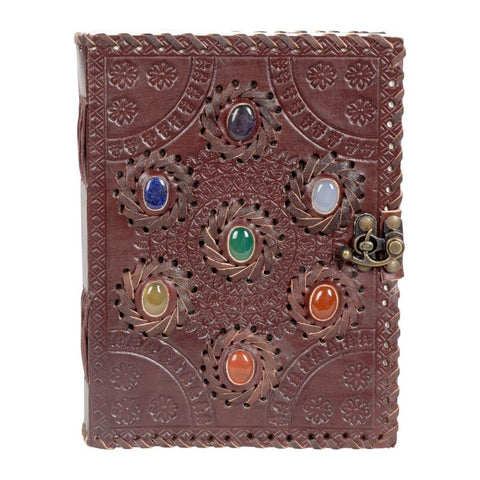 Seven Chakra Leather Journal
