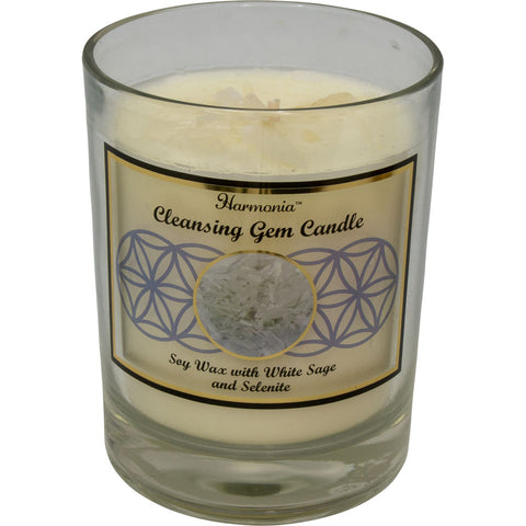 Harmonia Soy Gem Candle - Cleansing Selenite