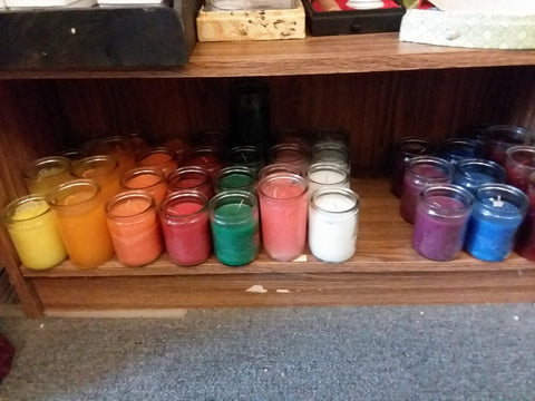 50 Hour Glass candles