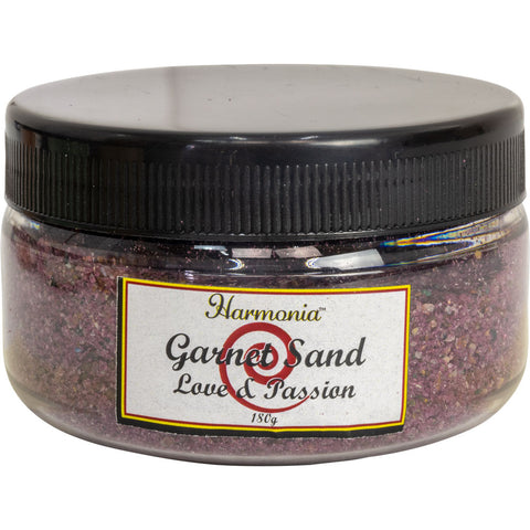 Gemstone Sand Jar - Garnet
