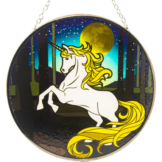 Glass Suncatcher - Unicorn