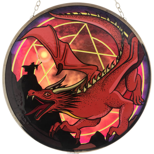 Glass Suncatcher - Dragon