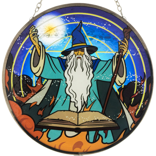 Glass Suncatcher - Merlin
