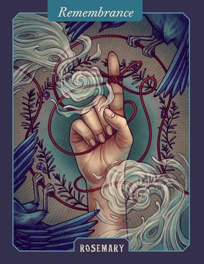 The Illustrated Herbiary Oracle Cards