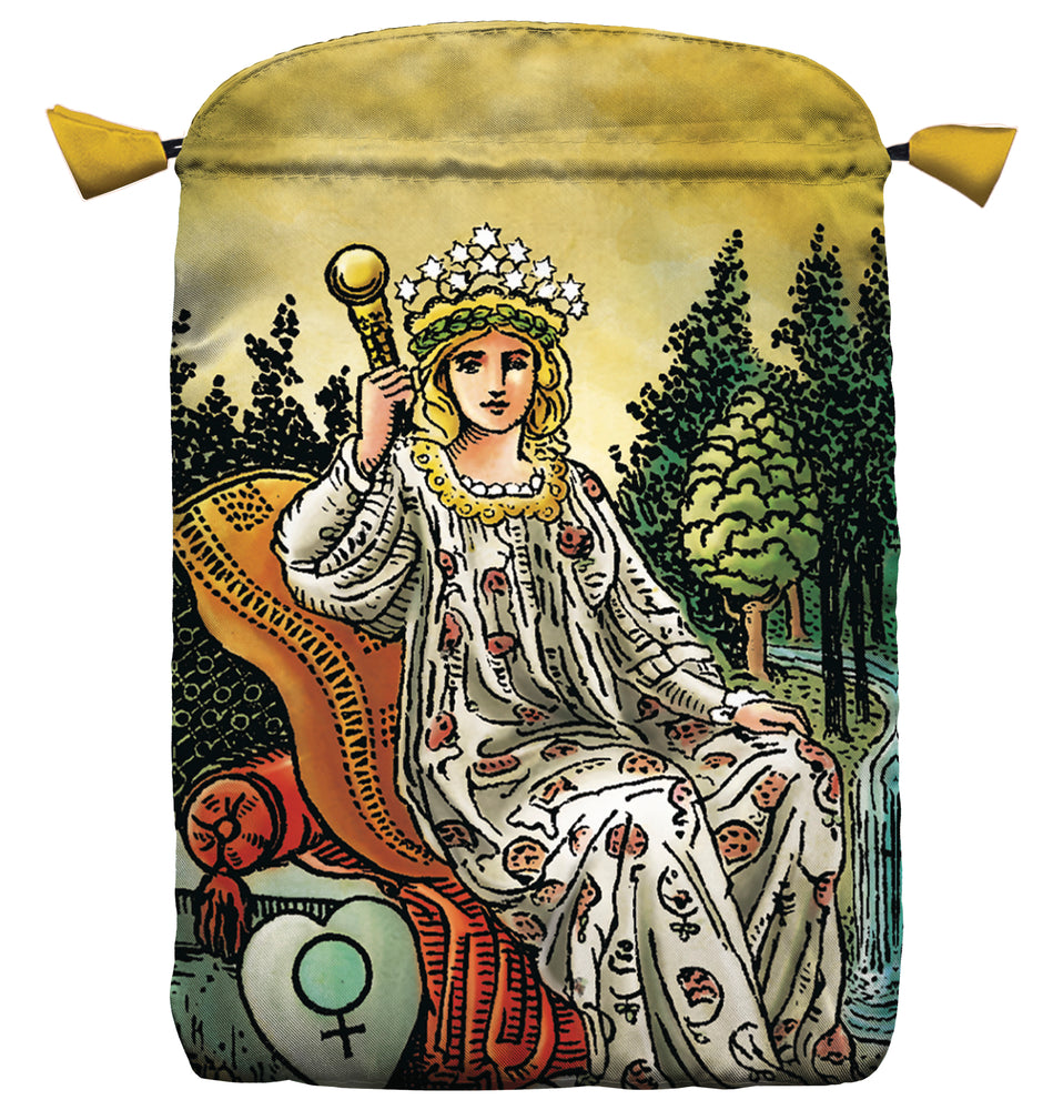 Radiant Wise Spirit Satin Tarot Bag