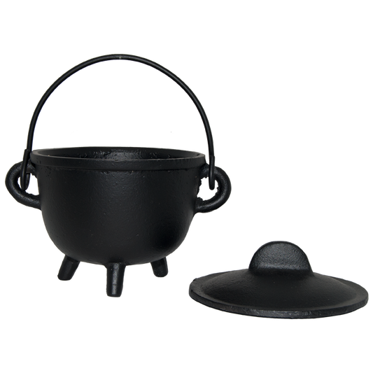 Cast Iron Cauldron w/ Lid