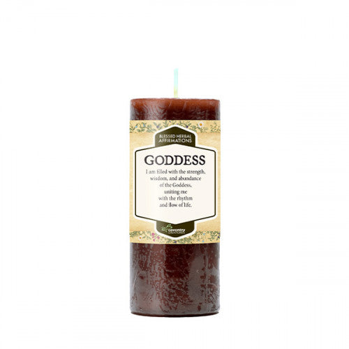 Goddess candle