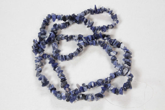 Sodalite Plain Chip Beads