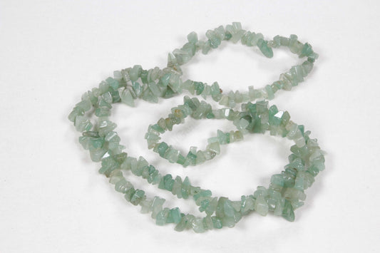 Aventurine Plain Chip Beads