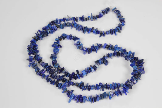 Natural Lapis Plain Chip Beads