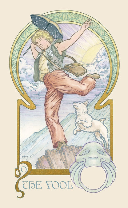 Ethereal Visions: Illuminated Tarot