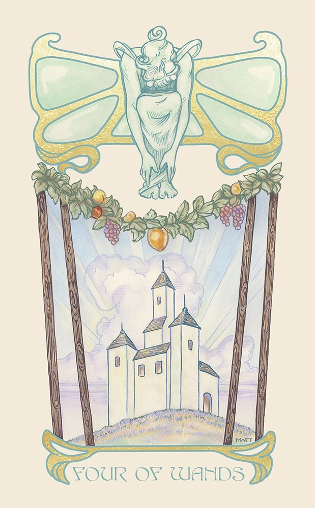 Ethereal Visions: Illuminated Tarot